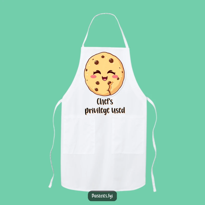 Funny Cookie Chef Apron - Hilarious Baking Companion Gift