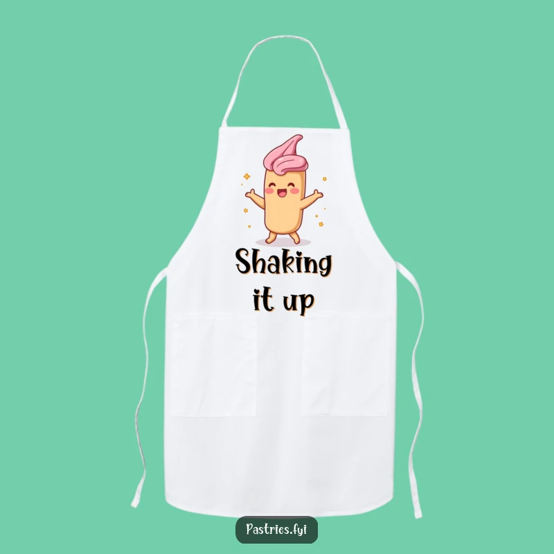 Funny Churro Shimmy Apron: Bake with Joy and Dessert Flair