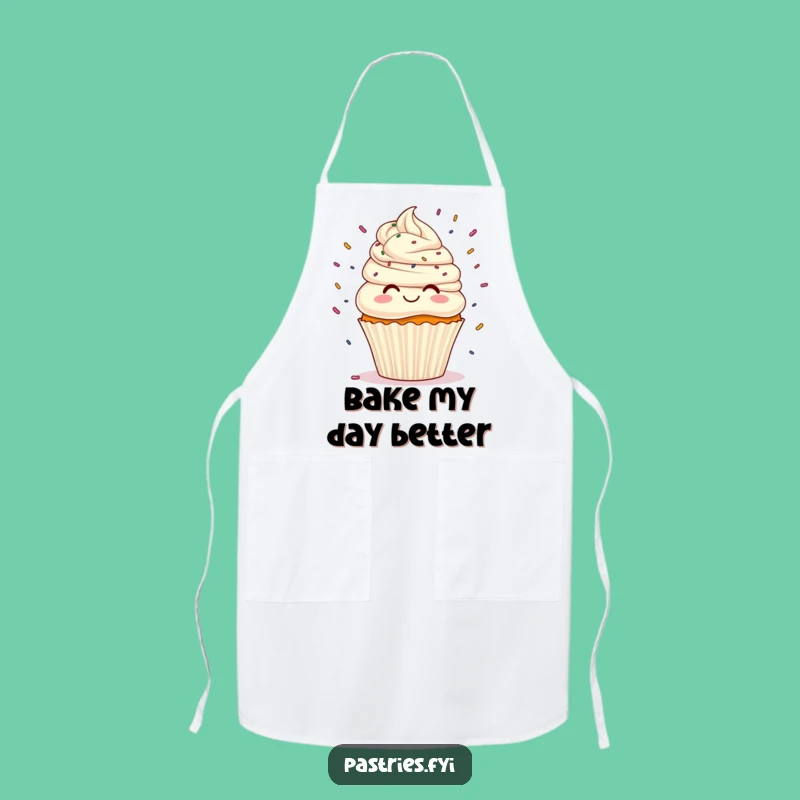 Funny Cupcake Sprinkles Juggling Apron: Cook Up Some Laughs in Style