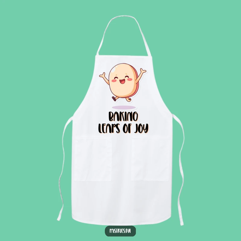 Funny Macaron Apron: Cheerful Dessert Accessory for Joyful Baking