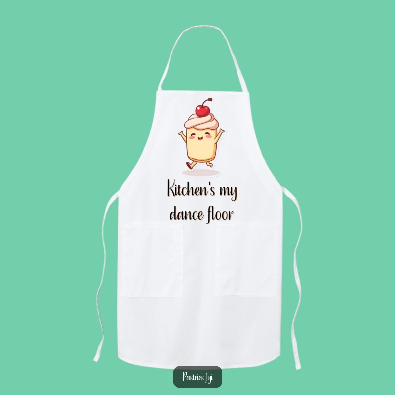 Funny Pastry Chef Apron - Hilarious Dancing Companion Gift