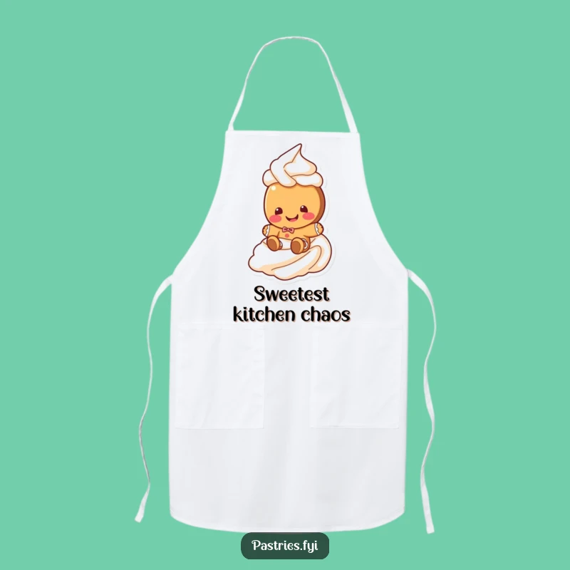 Funny Gingerbread Cookie Apron: Giggling Baker, Perfect Humorous Holiday Gift
