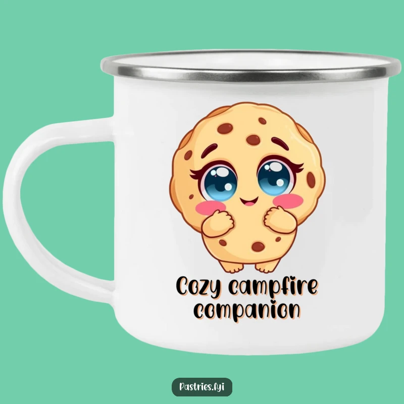 Funny Cookie Hug Camping Mug: Sweet Outdoor Companion, Cozy Gift