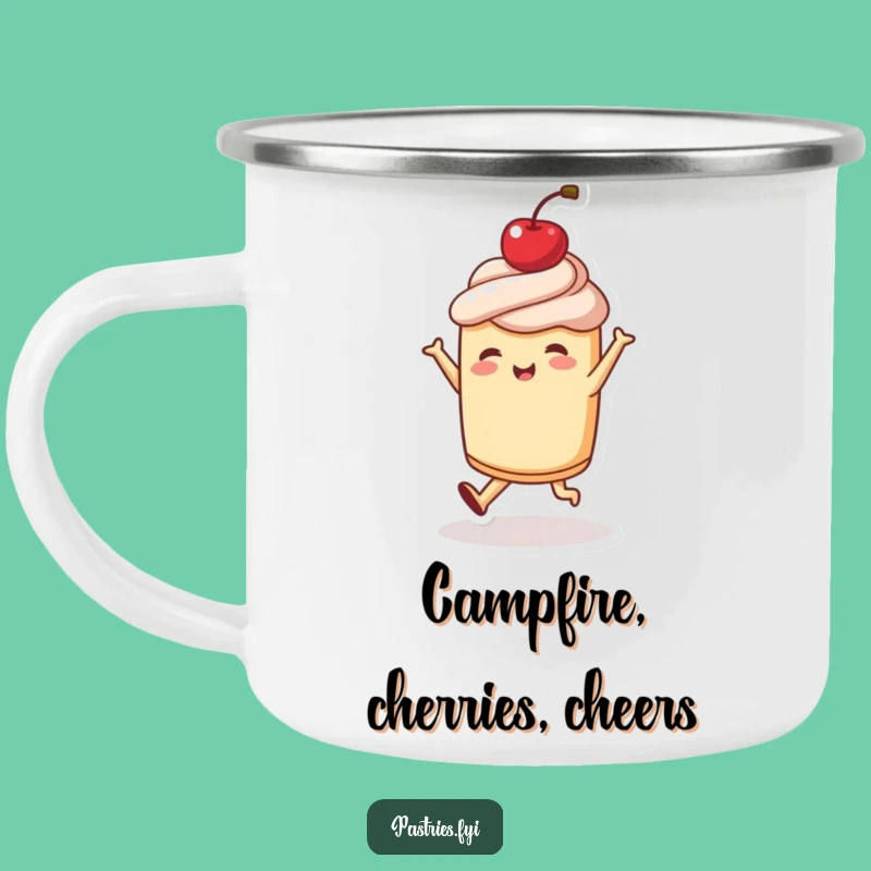 Funny Pastry Adventure Mug - Joyful Outdoor Dance Fun