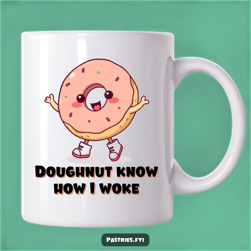 Funny Donut Jigging Mug: A Hilarious Treat Gift for Every Sweet Tooth