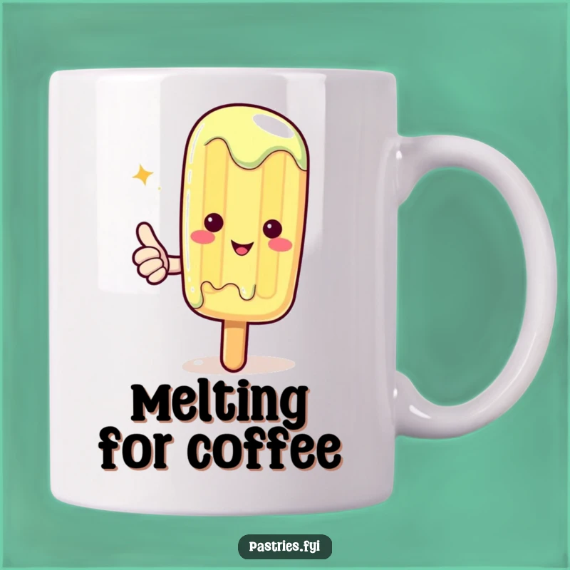 Funny Kawaii Popsicle Thumbs Up Mug: Chill Out with a Hilarious Gift!