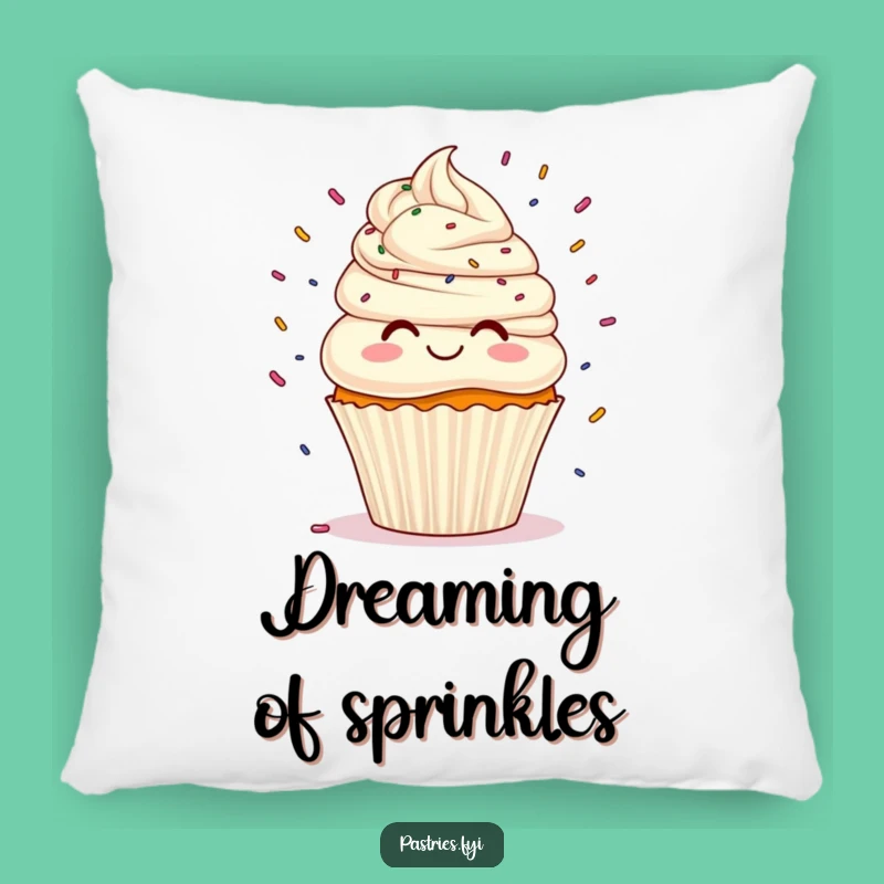 Funny Cupcake Sprinkles Juggling Pillow: Sweet Comfort and Hilarious Decor