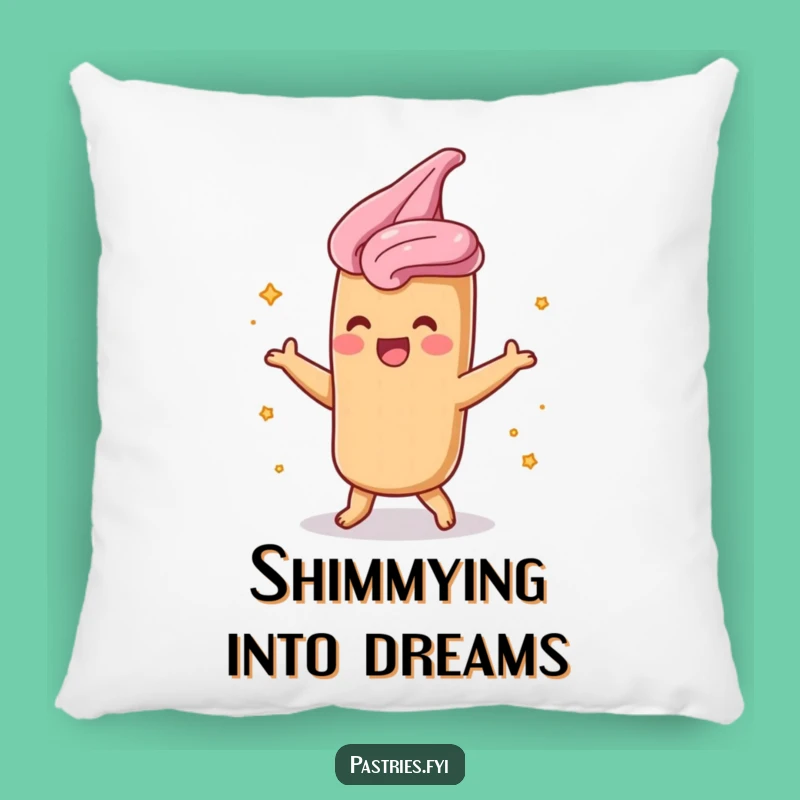 Funny Churro Shimmy Pillow: Snuggle Up with Sweet Comfort
