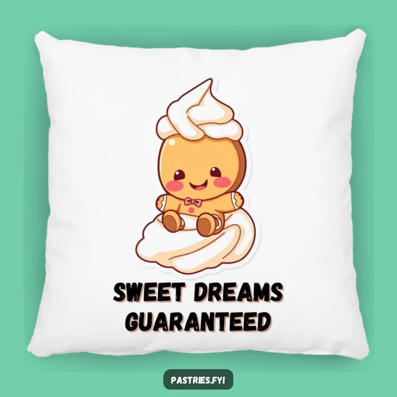 Funny Gingerbread Cookie Pillow: Giggling Comfort, Ideal Humorous Holiday Accent
