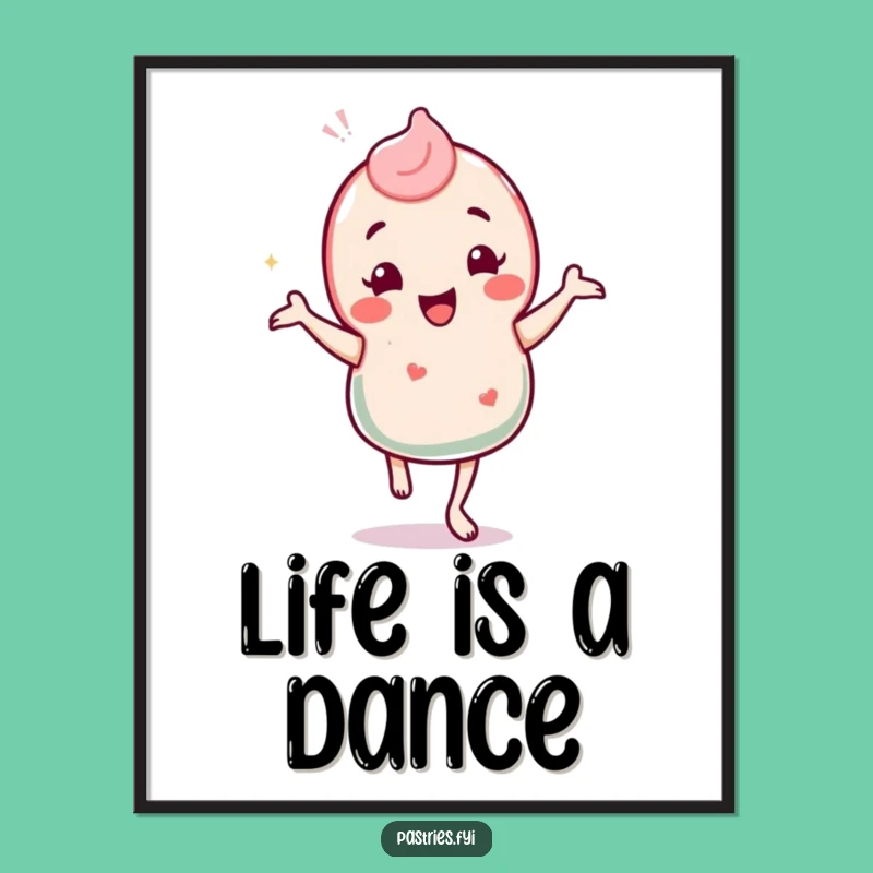 Funny Candy Jig Poster - Sweet & Silly Wall Art Gift