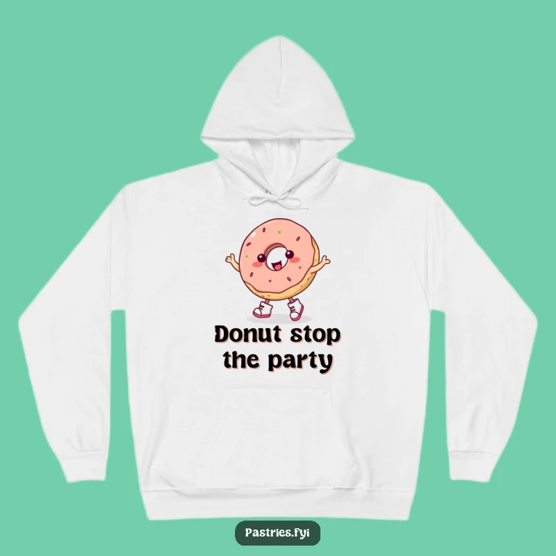 Cozy Funny Donut Jigging Hoodie: Warmth and Laughter in Every Stitch