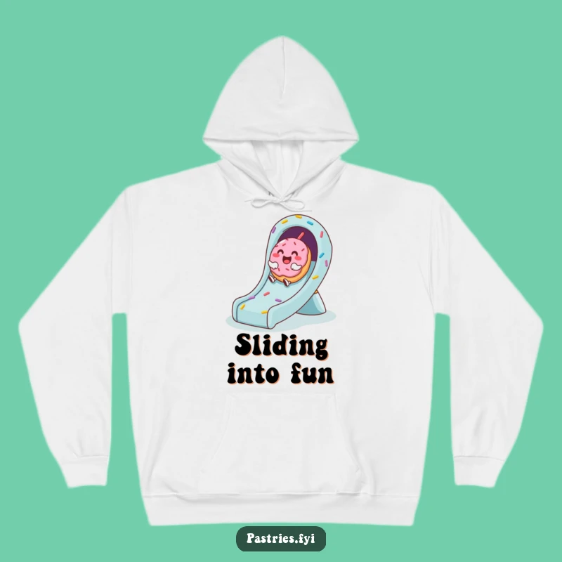 Funny Donut Hoodie: Cozy Giggles and Sprinkles, the Ultimate Funny Gift!