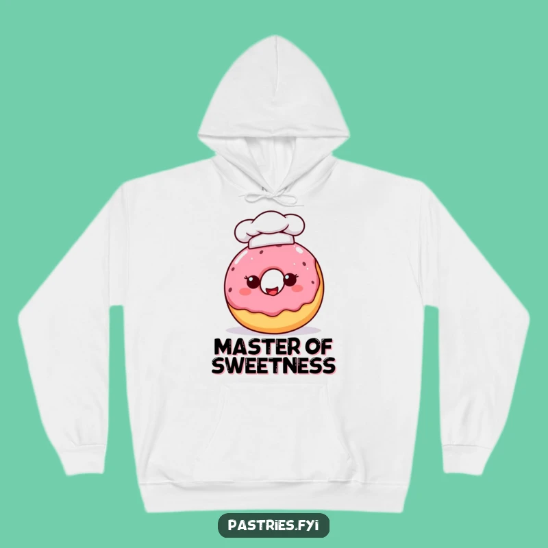 Funny Chef Donut Hoodie - Cozy Comfort for Sweet Bakers