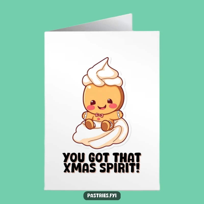 Free Printable Gingerbread Congrats Card: Swirling Fun Downloadable Gift