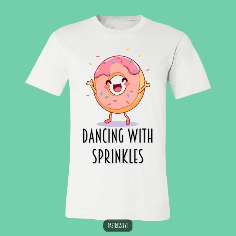 Funny Donut Dance T-Shirt - Comedic Pastry Party Tee Gift