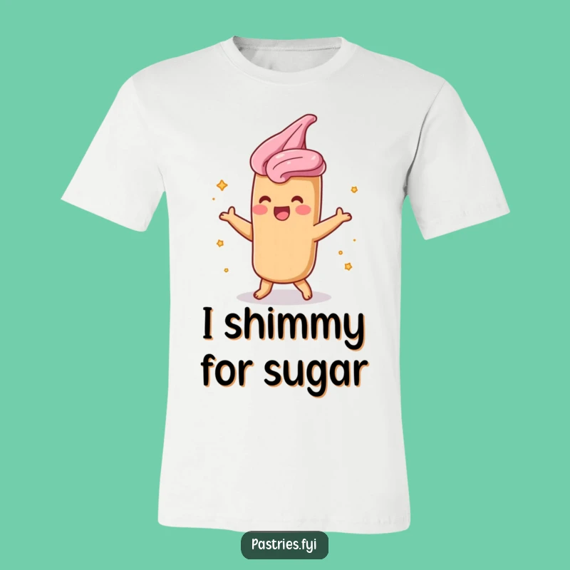 Funny Churro Shimmy T-Shirt: Dance Through Life with Sweet Style