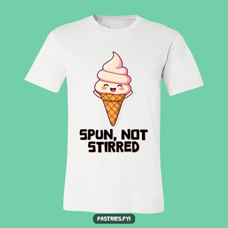 Funny Spinning Ice Cream T-Shirt - Sweet Treat Gift for Happy Souls