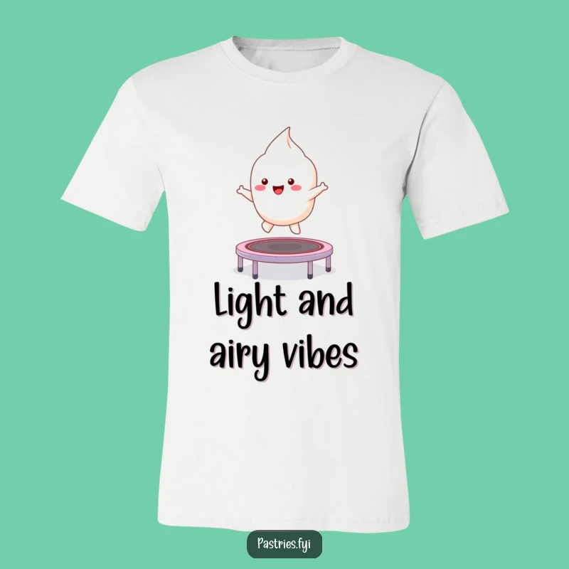 Funny Kawaii Meringue T-Shirt: Wear Your Excitement with Sweet Style